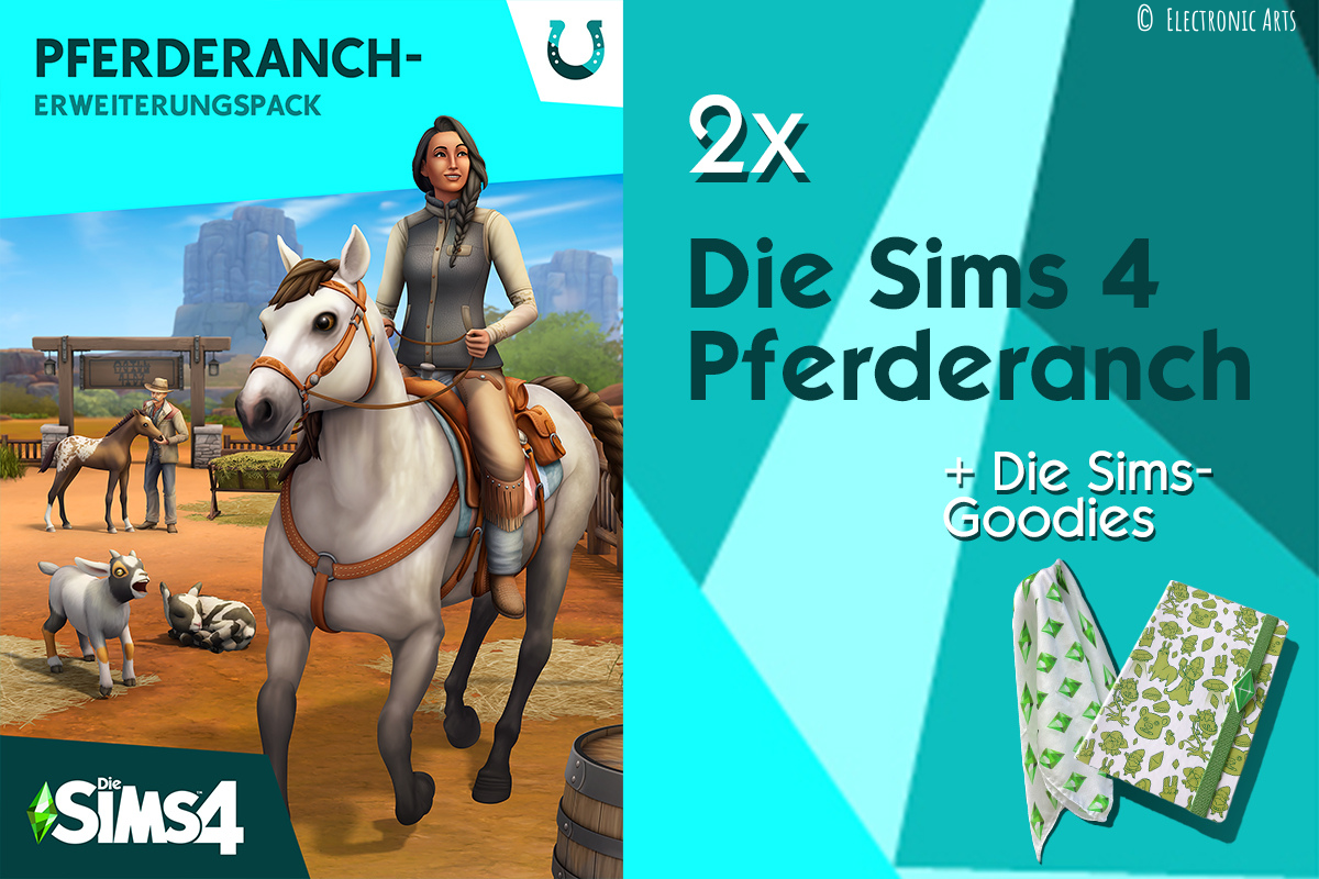 Gewinnt 2 tolle Pakete von Die Sims!