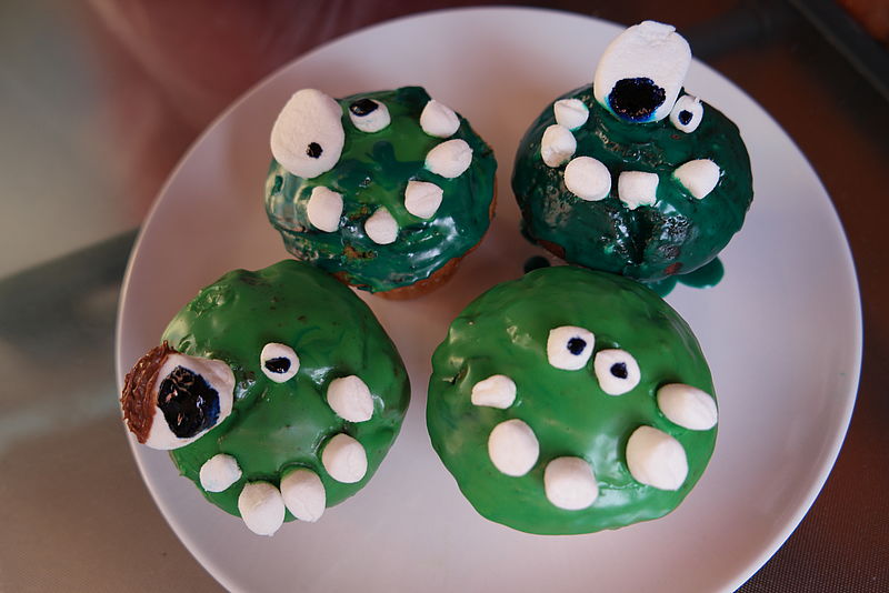 Monster Muffins / Halloween Muffins