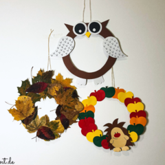 Herbstkranz selbst machen Herbstkranz selbst machen