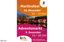 Martini und Adventsmarkt am Auenteich in Erfurt!