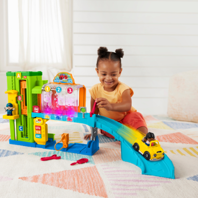 Gewinnt 2 interaktiven Little People Auto Waschwerkstatt Sets