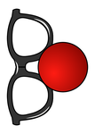Clown basteln Vorlage zum Ausschneiden