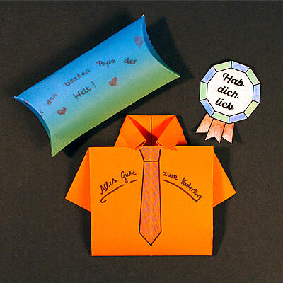 Vatertagsgeschenk basteln