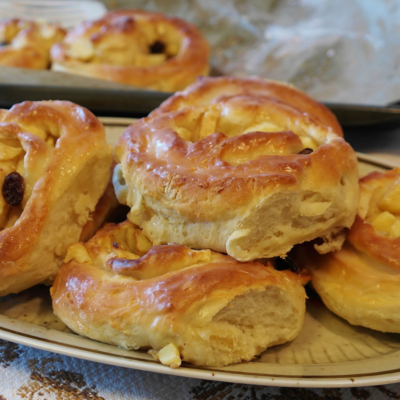 Apfel-Zimt-Schnecken