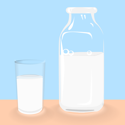 Warum ist Milch weiß?