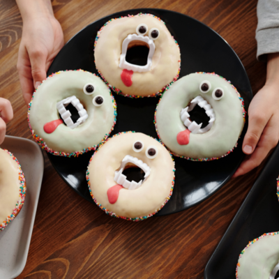 Halloween Donut Rezept