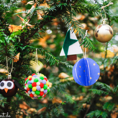 Weihnachtsbaumschmuck basteln