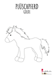 Pferd - Malbuch Tiere