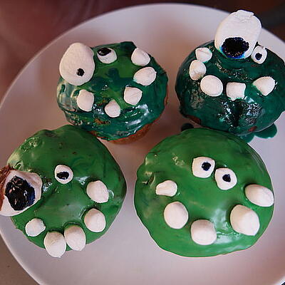 Monster Muffins / Halloween Muffins