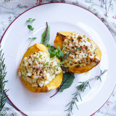 Rezept Gefüllter Kürbis Vegetarisch