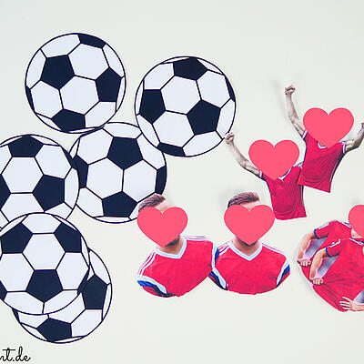 Fußball Memory selbst gestalten