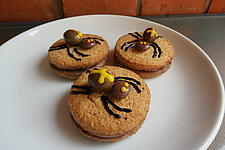 Halloween Snacks - Spinnen-Knusperkekse 