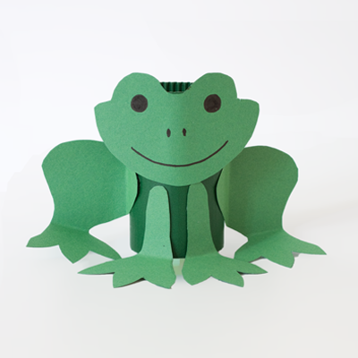 Frosch basteln