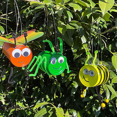 Tiere aus Dosen basteln