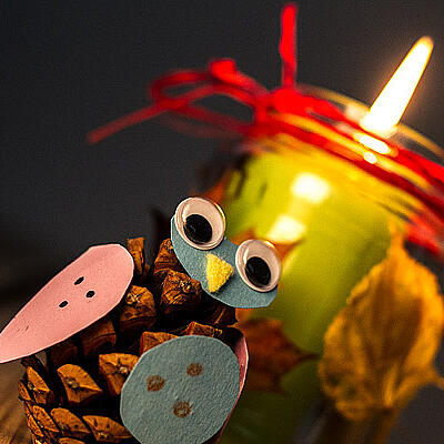 Basteln mit Naturmaterialien