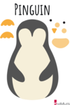 Pinguin Vorlage 3