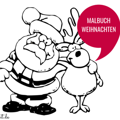 Malbuch Weihnachten
