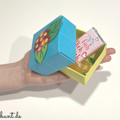 Geschenkschachtel basteln