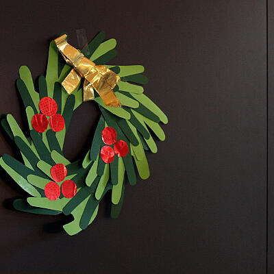 Adventskranz selber basteln