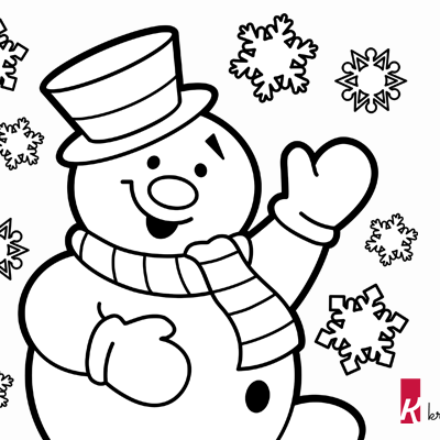 Schneemann basteln - Vorlage Schneemann basteln - Vorlage