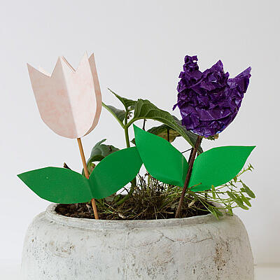 Tulpen basteln