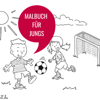 Malbuch für Jungs