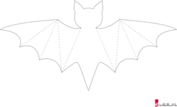 Fledermaus Vorlage 1