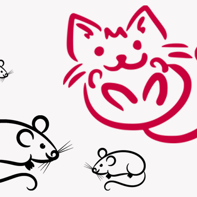 Katze und die Mäuse