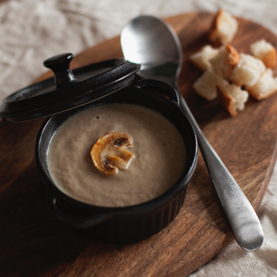 Pilzcremesuppe Rezept