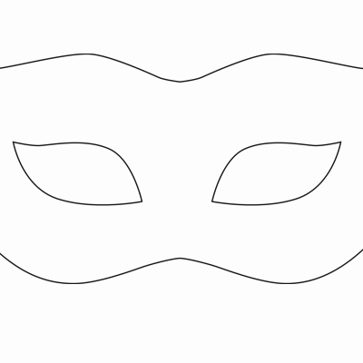 Maske Vorlage