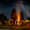 Lagerfeuer unter Sternenhimmel