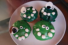 Halloween-Snacks - Monster Muffins