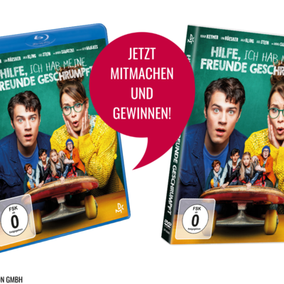 Gewinnspiel "Hilfe, ich habe meine Freunde geschrumpft"