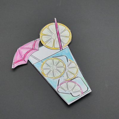 Limonade aus Papier