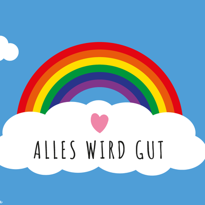 Regenbogen Ausmalbild
