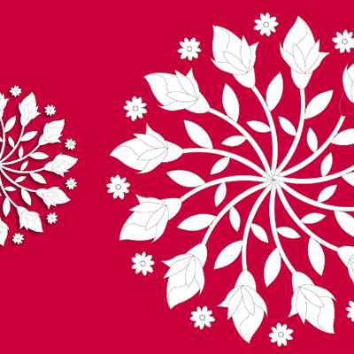 Blumen Mandala zum Ausdrucken