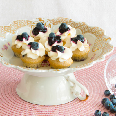 Blaubeer-Frischkäse-Muffins