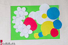 Papierblumen basteln - 2