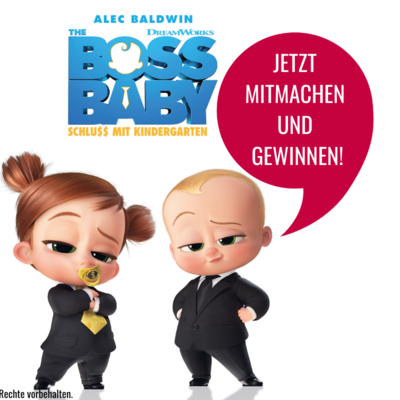 BOSS BABY - SCHLUSS MIT KINDERGARTEN