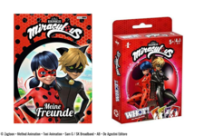 Miraculous Freundebuch & Miraculous Kartenspiel WHOT! Mau Mau 