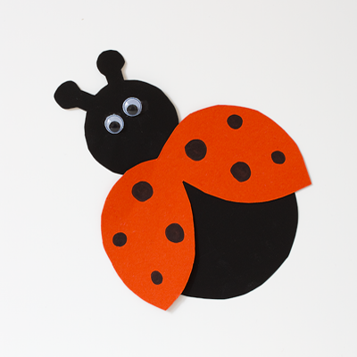 Marienkäfer basteln