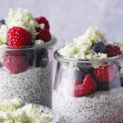 Veganer Kokos-Chiapudding