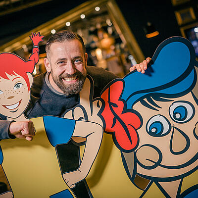 Das Brückenmännchen trifft auf Pippi!