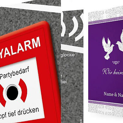 Einladungskarten gestalten