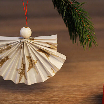 Weihnachtsengel basteln