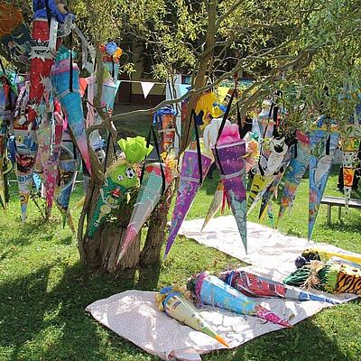 Baum voller Zuckertüten