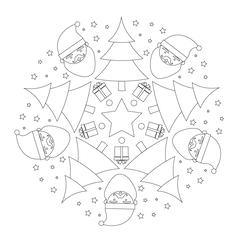 Weihnachtsmandala