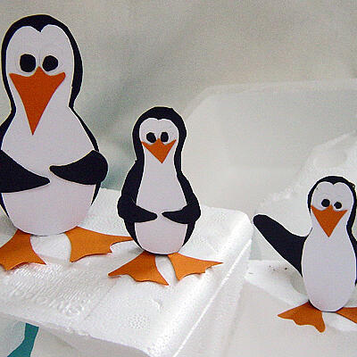 Pinguine basteln Pinguine basteln
