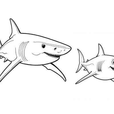 Ausmalbilder Hai