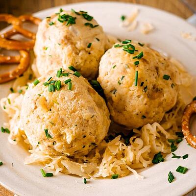 Herzhafte Brezel-Knödel
